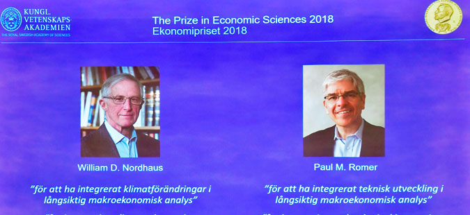 Американски економисти ја добија Нобеловата награда за нивната работа на „долгорочен одржлив раст“