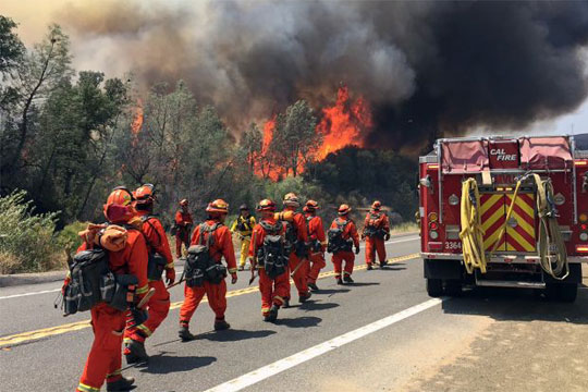 Евакуирани лица, повредни пожарникари: Пожари избија близу Лисабон