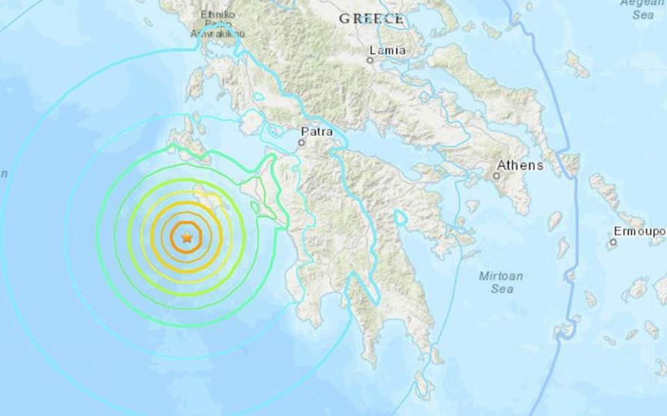 Тлото не се мирува: Нов земјотрес во Јонското Море во близина на Закинтос