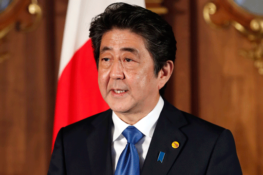 Абе: Безбедноста на Јапонија не е нарушена