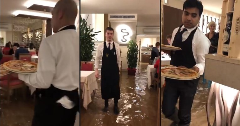 Видео прегледано повеќе од осум милиони пати за неколку часа: Сцени од ресторан во Венеција го заобиколија светот и го оставија без зборови