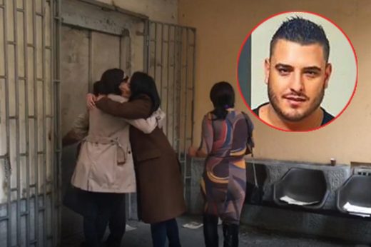 Жена вреска среде болницата во Земун и тврди дека му е мајка на Дарко Лазиќ: Вратете ми го синот, ми го украдовте кога го родив!