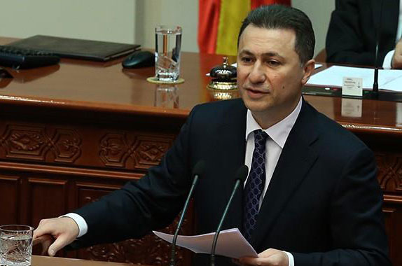 Груевски со нотарски акт ја достави оставката во Собранието, можно е во вторник да биде на седница