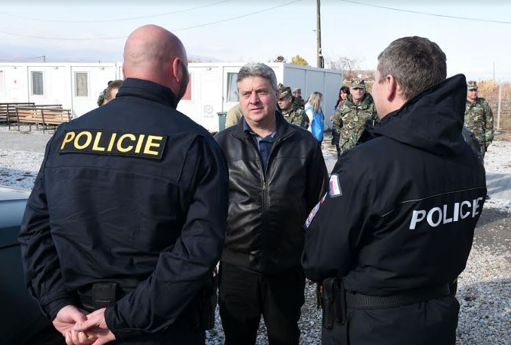 ФОТО: Иванов во посета на јужната граница
