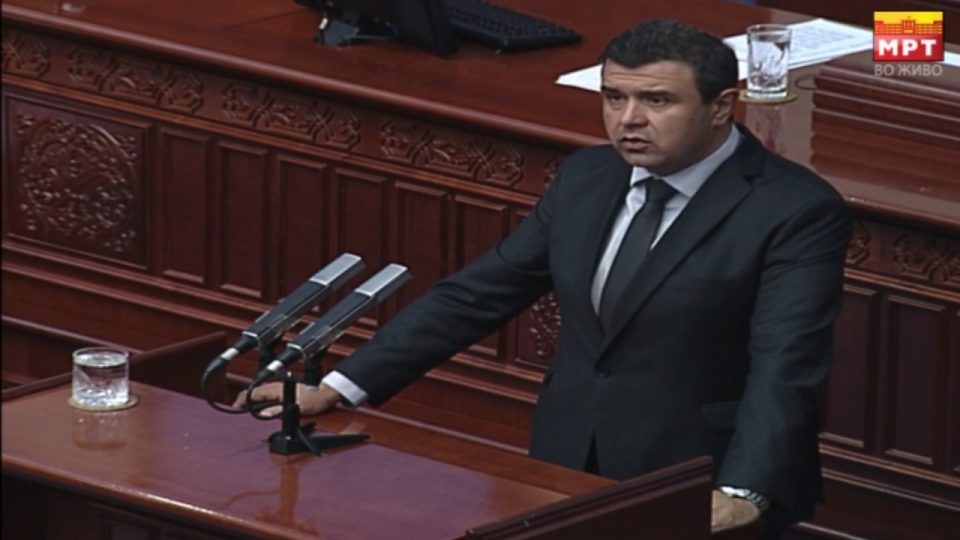Мицевски: Законот за трговија на зелени пазари поднесен од ВМРО-ДПМНЕ по итна постапка не е ставен на денешната седница