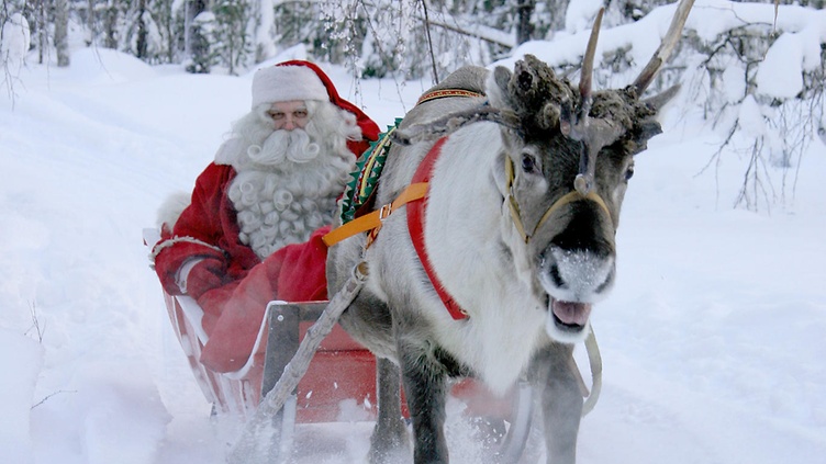 Дедо Мраз тргна од Лапонија