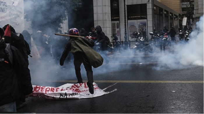 Инциденти на протестите во Солун и Атина