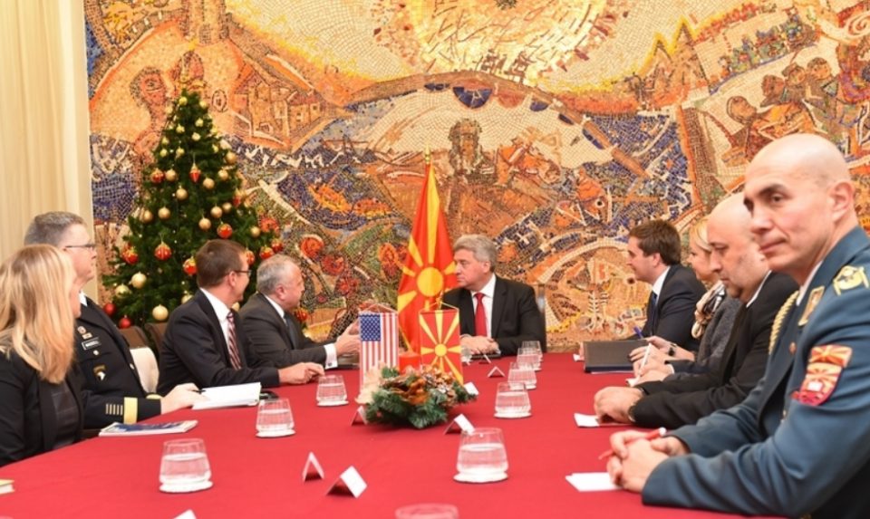 Претседателот Иванов оствари средба со заменикот државен секретар на САД