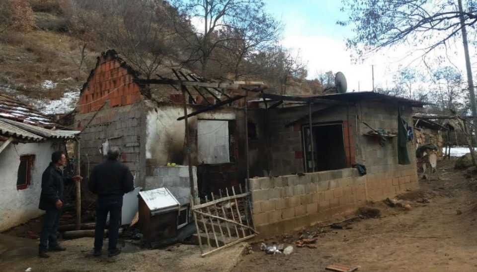 Трагедија: Петчлено семејство изгуби се што имаше, пожар им го пеплоса домот (ФОТО)
