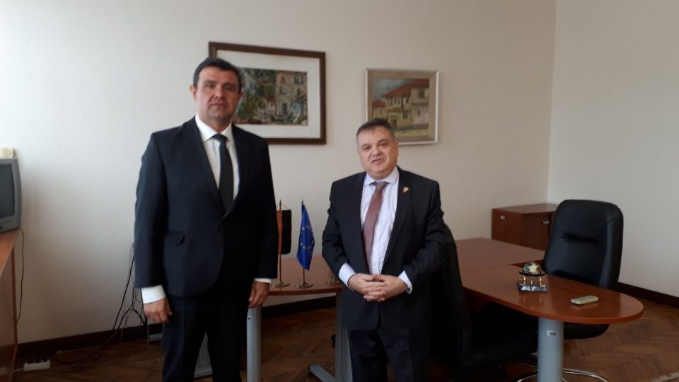 Мицевски оствари средба со амбасадорот на Република Франција Кристијан Тимоние