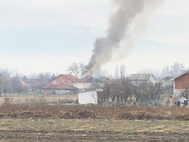 Детали за големиот пожар во Трубарево