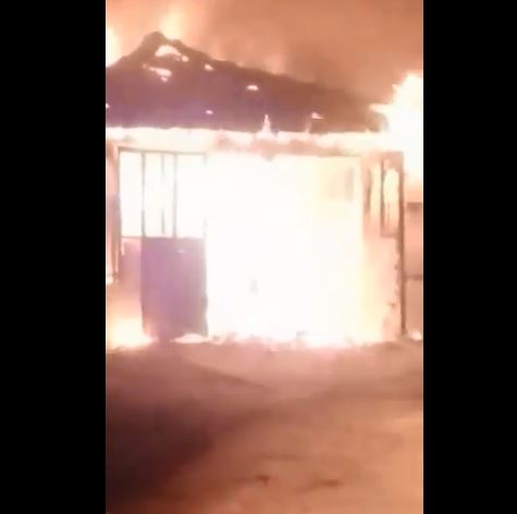 ВИДЕО: Запален домот на српскиот новинар Милан Јовановиќ
