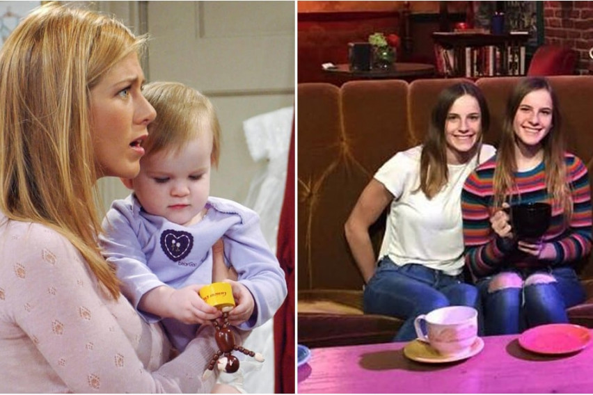 Двете беа бебето Ема во „Пријатели“: Како изгледаат близначките кои ја толкуваа улогата на ќерката на Рос и Рејчел? (ФОТО)
