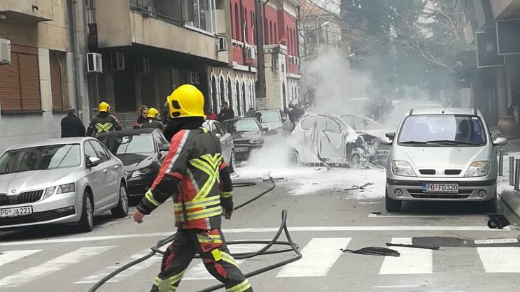 Хаос во Подгорица: Силна експлозија го потресе главниот град на Црна Гора (ВИДЕО)