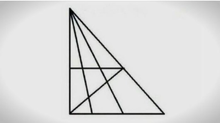Колку триаголници гледате на фотографијата: Ако изброите точно, вие сте натпросечно интелигентни (ФОТО)
