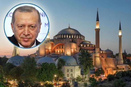 Ердоган: Аја Софија ќе ја викаме џамија