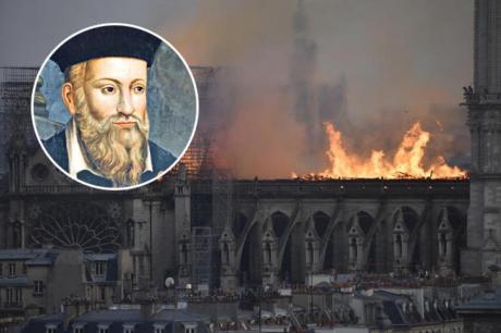 Нострадамус го предвиде пожарот во Нотр Дам: Ја предвидел катастрофата точно до ден (ВИДЕО)