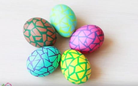 Мозаик: Креативна техника за украсување на велигденските јајца