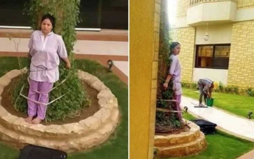 Газда од пеколот: Ја врзал за дрво жената која му го чисти домот, причината е уште пошокантна (ФОТО)