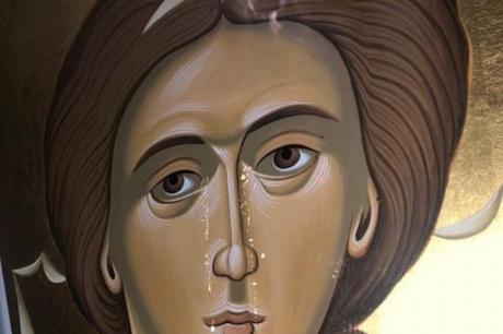 Чудо во манастирот „Крка“: Плаче икона на свети Архангел Михаил