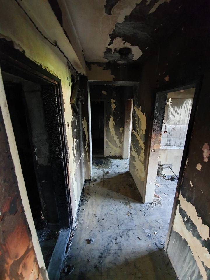 Апел за помош: Потребни се пари за обновување на станот кој целосно изгоре во Кисела Вода