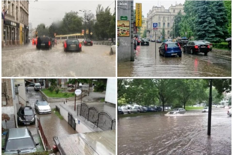 Сараево како Венеција: Центарот на градот поплавен (ВИДЕО)