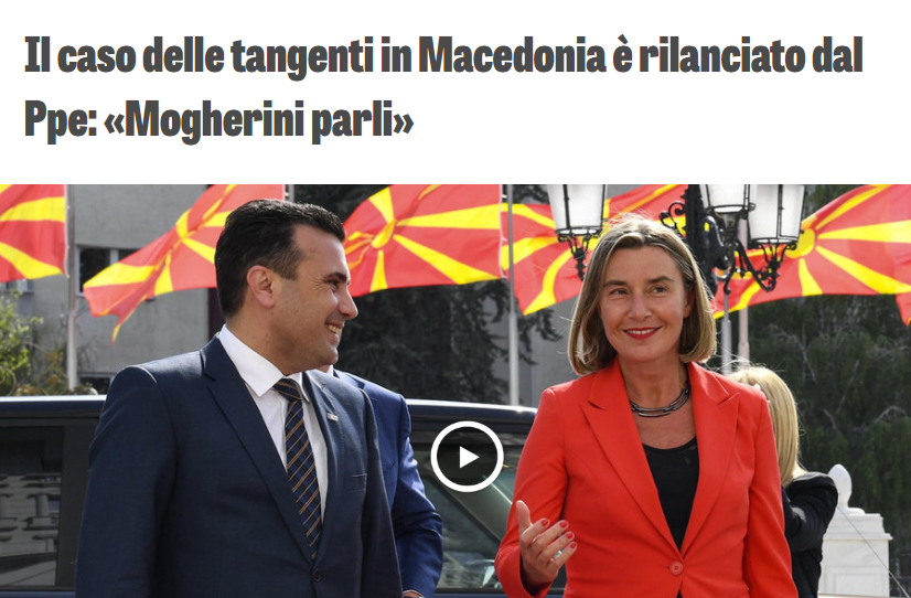 НА РЕКЕТОТ МУ НЕМА КРАЈ: „Македонија ја тресе политички земјотрес, јавноста се прашува зошто Могерини молчи, ЕУ веднаш да реагира“