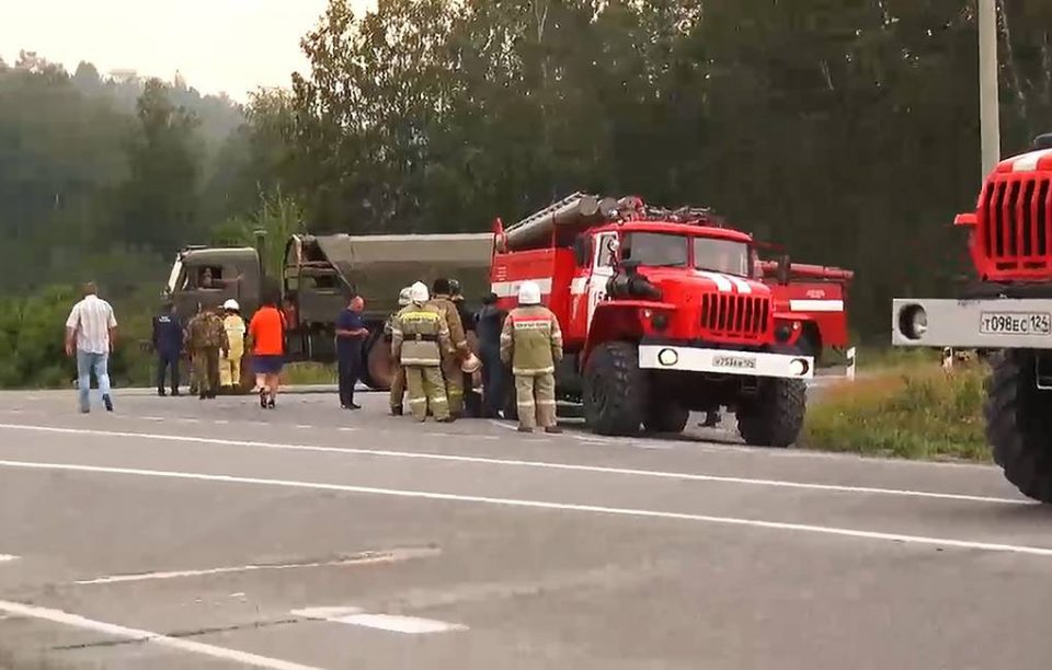 Човечка грешка најверојатна причина за пожарот во магацинот за муниција во Краснојарск