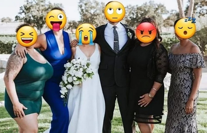 „Некој нека ѝ ги отстрани градите и стомакот“: Невеста побарала помош за поправање на фотографија од свадба, па стана хит на интернет