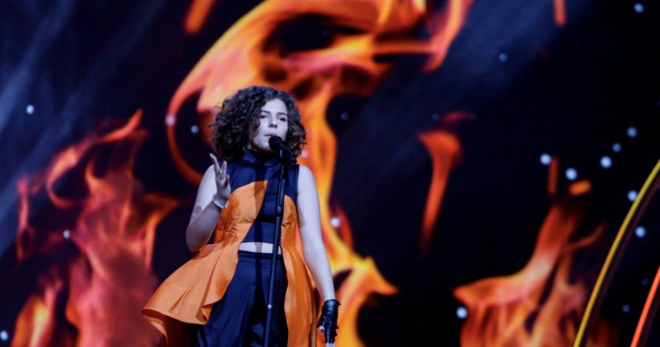 ВИДЕО: Нашата Мила Москов меѓу најдобрите, шесто место за Македонија на детската Евровизија