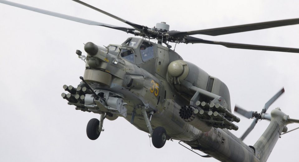 Загинаа пилот и навигатор во пад на руски воен хеликоптер „МИ-28“