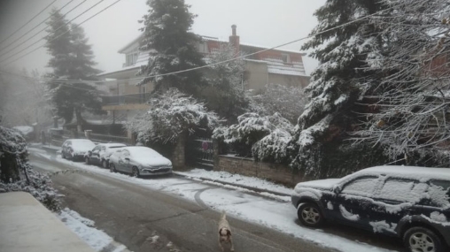 Падна првиот снег во северна Грција