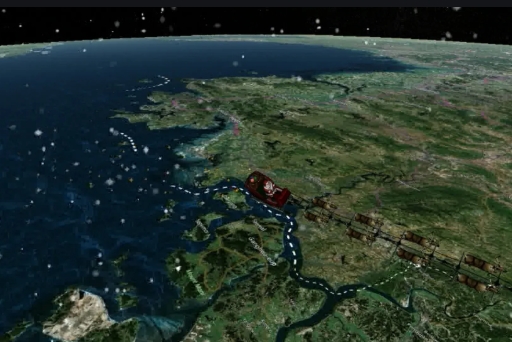 Американската Северна команда (НОРАД) го следи движењето на Дедо Мраз