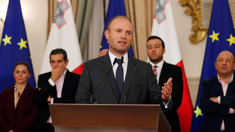Премиерот на Малта во јануари поднесува оставка