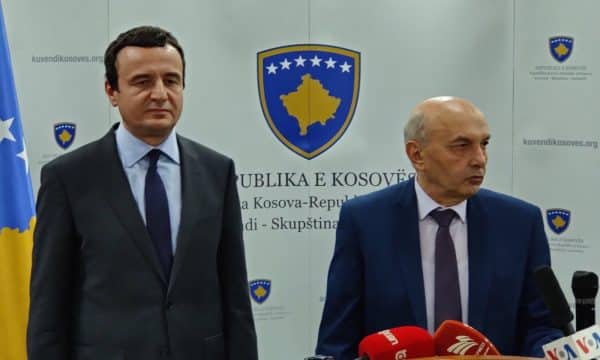 Без договор заврши средбата Курти – Мустафа за формирање на новата влада на Косово