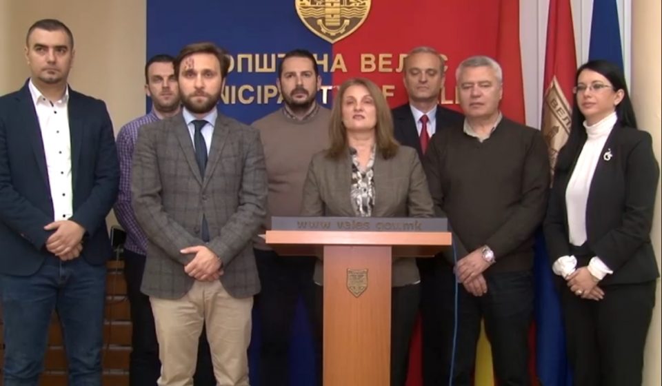 Советничката група на ВМРО-ДПМНЕ бара разрешување на претседателот на Совет на општина Велес