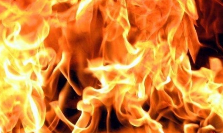 Пожар во куќа во Визбегово