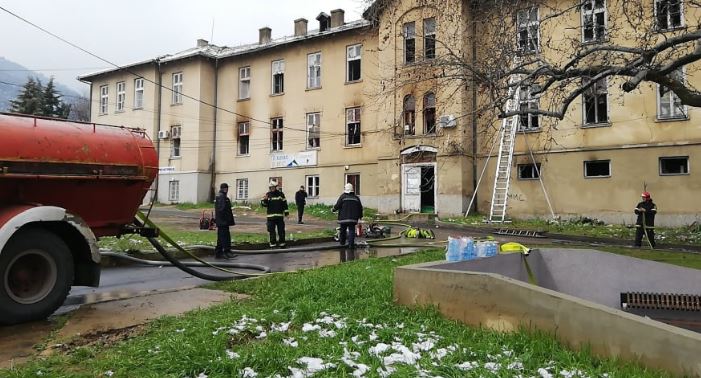 ДЕТАЛИ: Пожарот во ТВ Вис се гасел повеќе од 6 часа, повредени тројца пожарникари