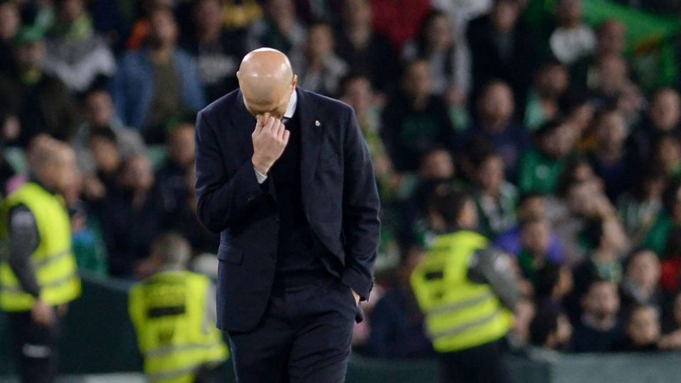 Зидан по поразот од Бетис: Најлошиот натпревар на Реал во сезоната