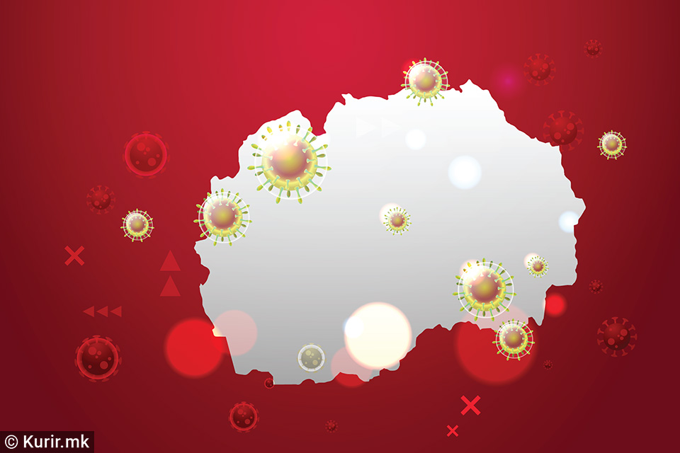 Активни над 500 случаи на коронавирусот: Десет македонски градови немаат ниту еден заразен