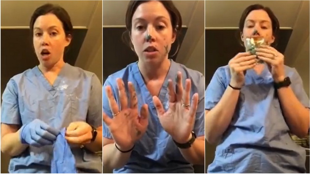 ВИДЕО: Медицинска сестра демонстрира како ракавиците не ве штитат во супермаркет