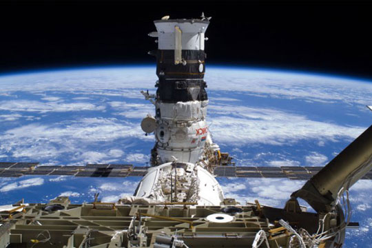 Рускиот вселенски брод „Прогрес“ пристигна на Меѓународната вселенска станица