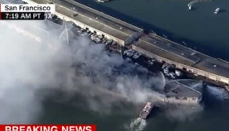 Голем пожар во Сан Франциско, гори градско обележје ВИДЕО