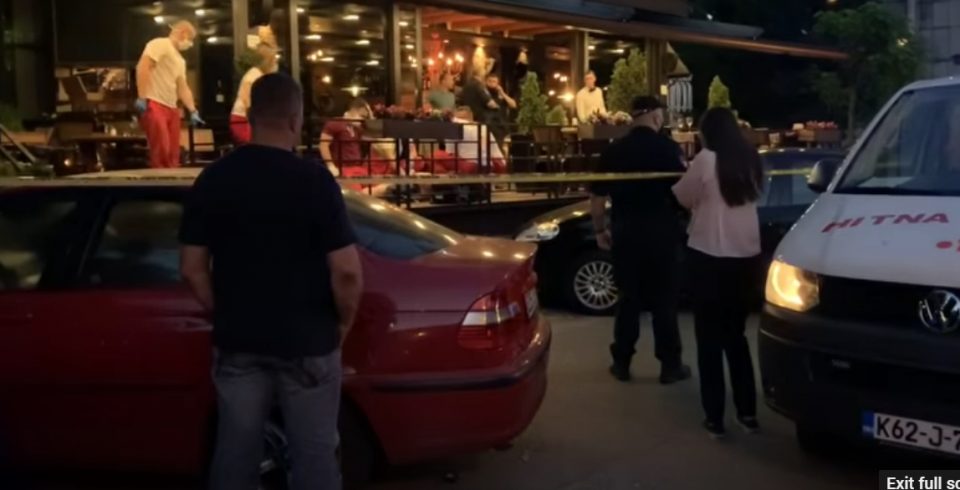 Пукање во ресторан во Сараево, повредено едно лице (ВИДЕО)