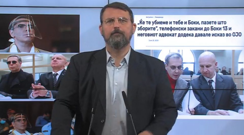 „Кој му се заканува на Сашо Дукоски, адвокатот на Боки 13 кој на суд кажа дека парите од Рекет завршиле кај Зоран и Вице Заев?!“