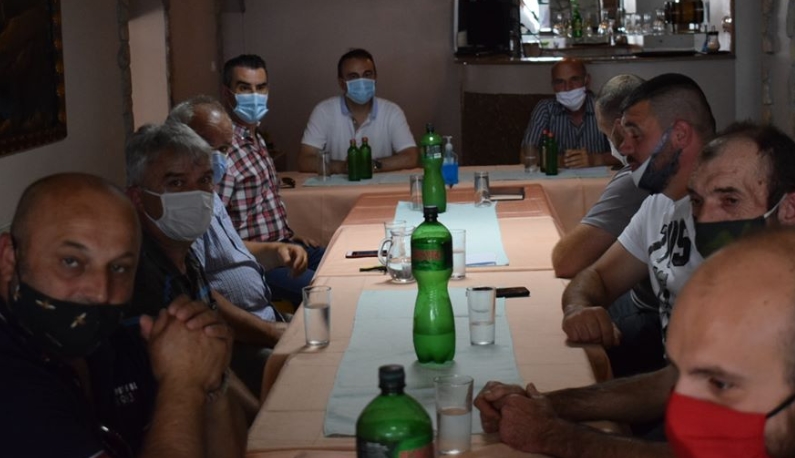 Чулев остварил средба со членови на Здружението на ловци од Охрид