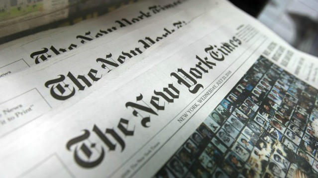 Њујорк тајмс ги повлече дописниците од Русија за првпат по повеќе од еден век