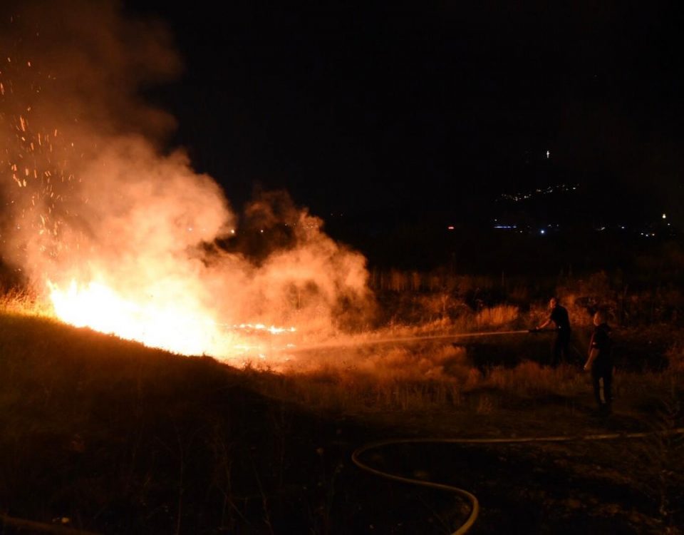 ДЗС алармира за зголемена опасност од пожари на отворено