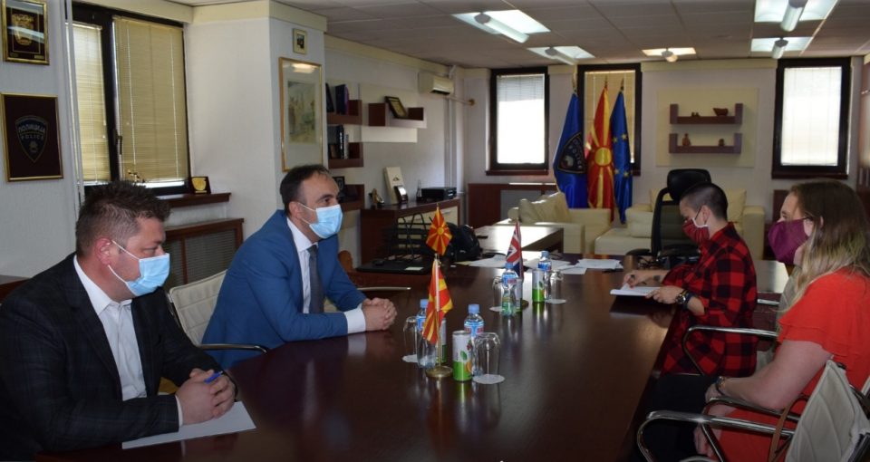 Проштална средба на министерот Чулев со британската амбасадорка Рејчел Галовеј