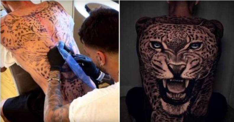 ВИДЕО: Застрашувачка тетоважа на соиграч на Елмас во Наполи